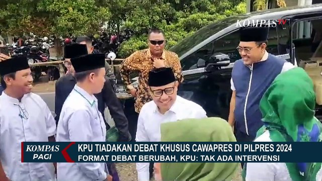 Debat Cawapres di Pilpres 2024 Dihapuskan, Ini Penjelasan KPU!