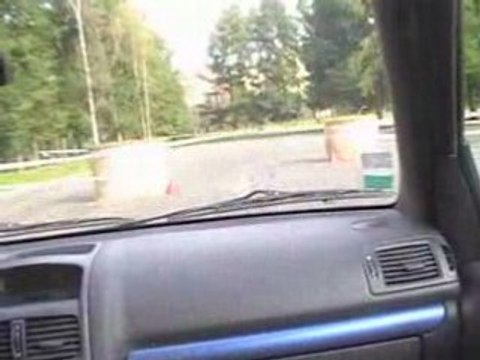 Slalom 87 clio ragnotti loisir manche d'essai chrono