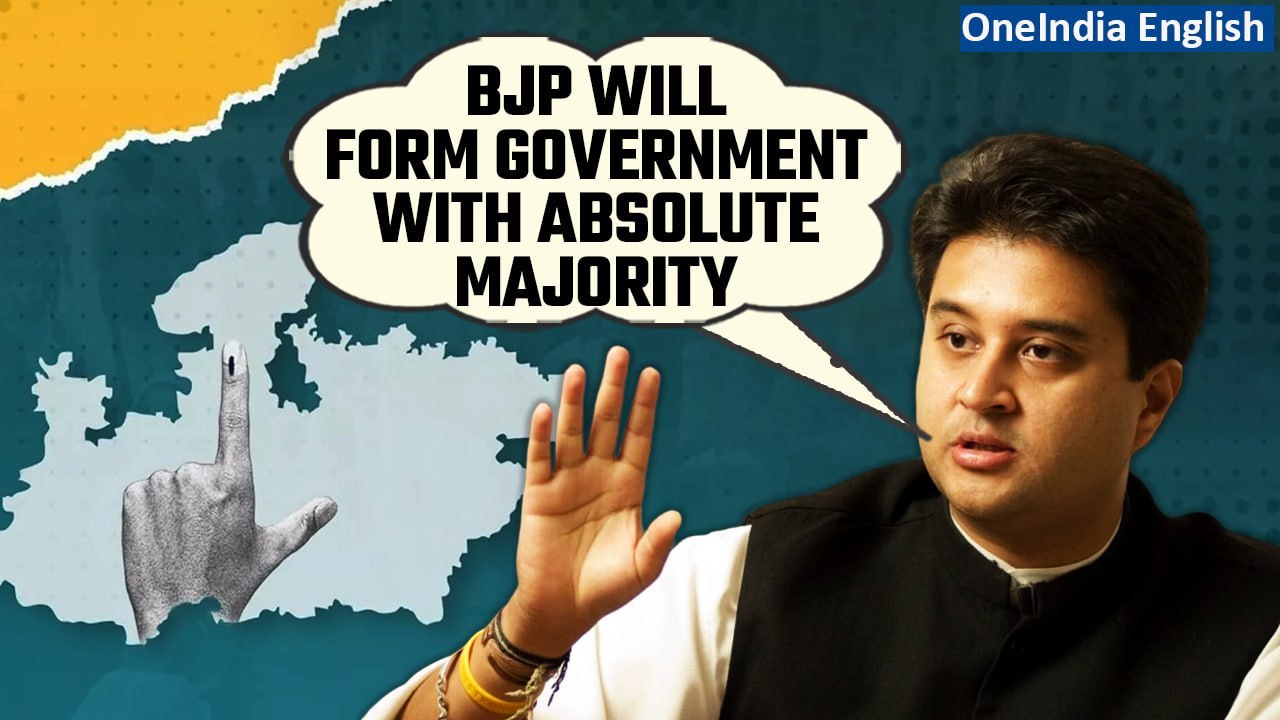 Election Results 2023: Jyotiraditya Scindia says peoples’ blessings are with BJP | Oneindia News
