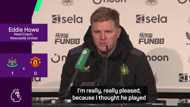 Howe delighted for match-winner Gordon