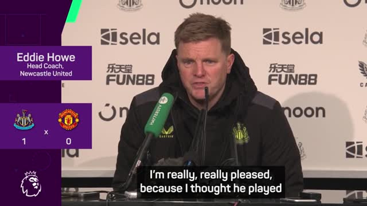 Howe delighted for match-winner Gordon