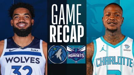 Game Recap: Timberwolves 123, Hornets 117