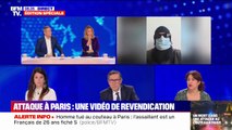 Attaque au couteau à Paris: une vidéo de revendication diffusée sur les réseaux sociaux