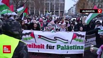 Dünyanın birçok ülkesinden Filistin'e destek protestoları