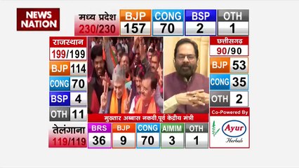 बीजेपी नेता मुख्तार अंसारी ने कहा, ये चुनाव पीएम मोदी के काम और जनता पर विश्वास की जीत