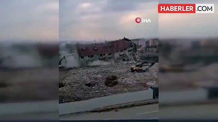 Bursa'da kentsel dönüşüm başladı: Evler yerle bir oldu