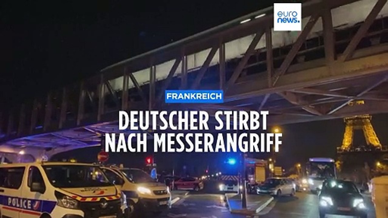 Paris: Deutscher Tourist bei Messerangriff getötet