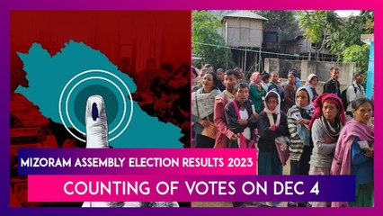 Mizoram Election Result 2023: Counting Of Votes For 40-Member Assembly On December 4