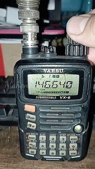 YAESU VX-6 RECEIVE TEST #test