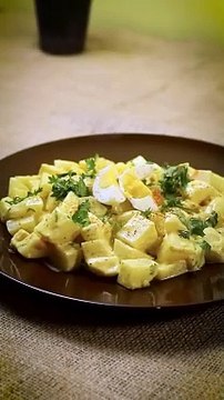 سلطة بطاطس الحارة - Potato Salad #receitas #recipes #cooking #salad