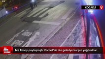 Ece Ronay paylaşmıştı: Kocaeli'de oto galeriye kurşun yağdırdılar