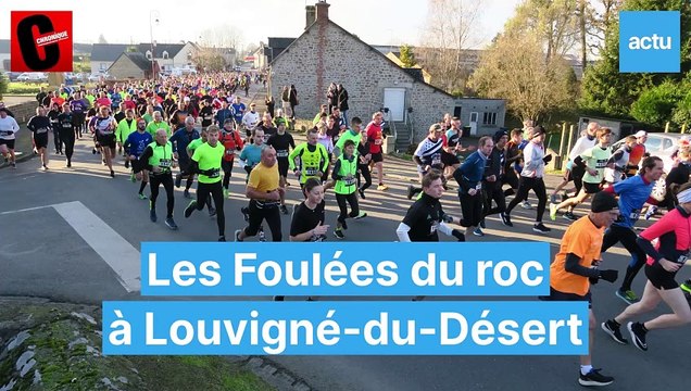 Foulées du roc 2023 à Louvigné-du-Désert