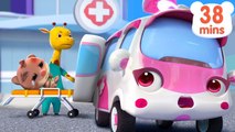 Brave Ambulance Song  More Monster Trucks _ Car Cartoon _ Kids Songs _ BabyBus