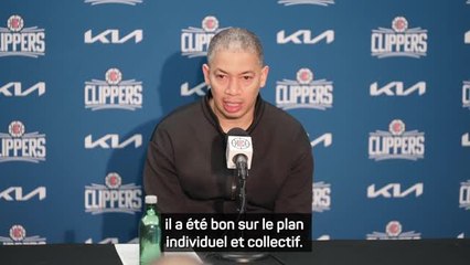 Скачать видео: Clippers - Lue après la victoire contre les Warriors : 