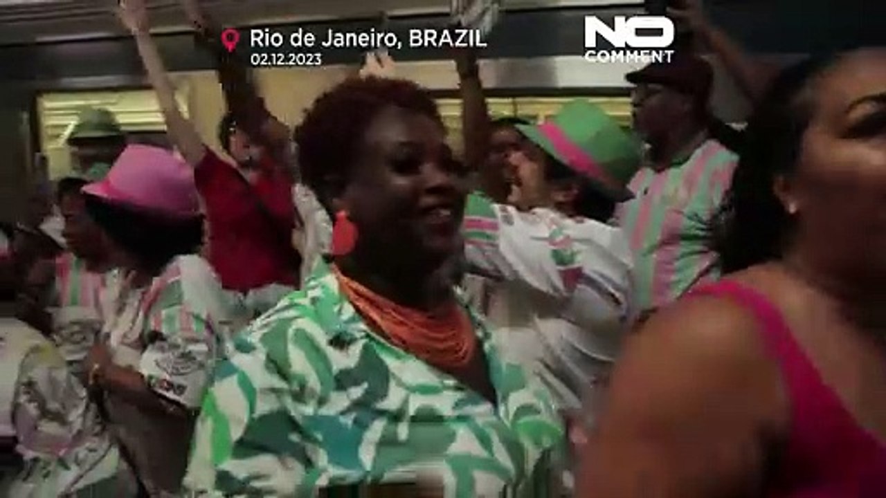 Brasil celebra el Día Nacional de la Samba como previa del Carnaval