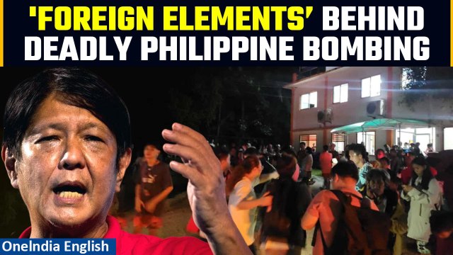 Philippines Bombing: President Marcos Jr suspects 'foreign terrorists' behind attack | Oneindia News