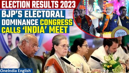 Download Video: Congress To Hold INDIA Bloc Meeting on December 6 Amidst BJP's Electoral Dominance | Oneindia News