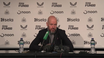 Ten Hag on Manchester United's disappointing defeat to Newcastle