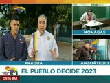 Aragua | El diputado Luis Eduardo Martínez invita a votar desde el UE Liceo José María Carreño