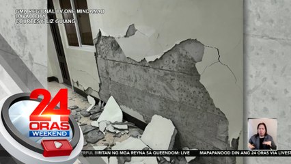 Tải video: Magnitude 7.4 na lindol, yumanig sa malaking bahagi ng Mindanao; mahigit 200 bahay, napinsala | 24 Oras Weekend