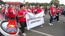 Metro Manila AIDS Walk, isinagawa bilang bahagi ng World AIDS Day; 1,000 katao, lumahok | 24 Oras Weekend