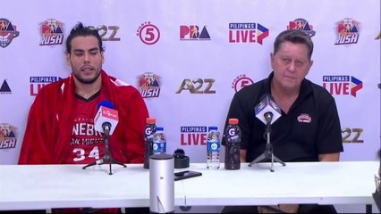 Interview with Best Player Christian Standhardinger and Coach Tim Cone [Dec. 3, 2023]