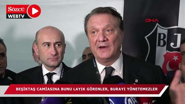 Hasan Arat: Beşiktaş camiasına bunu layık görenler, burayı yönetemezler