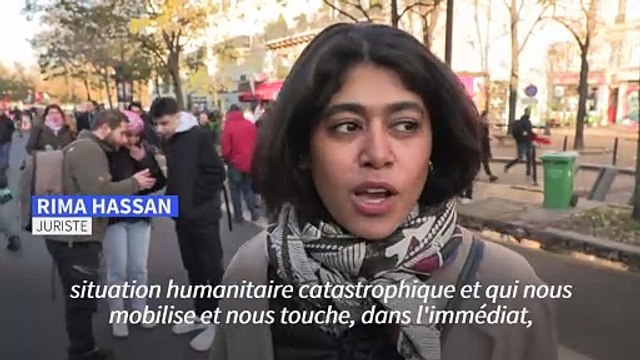 Israël-Hamas: des milliers de personnes rassemblées à Paris pour une paix durable