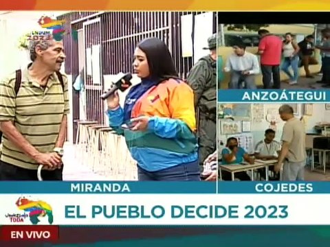Miranda | Ciudadanos del centro Dr. José de Jesús Arocha manifiestan total normalidad en votaciones