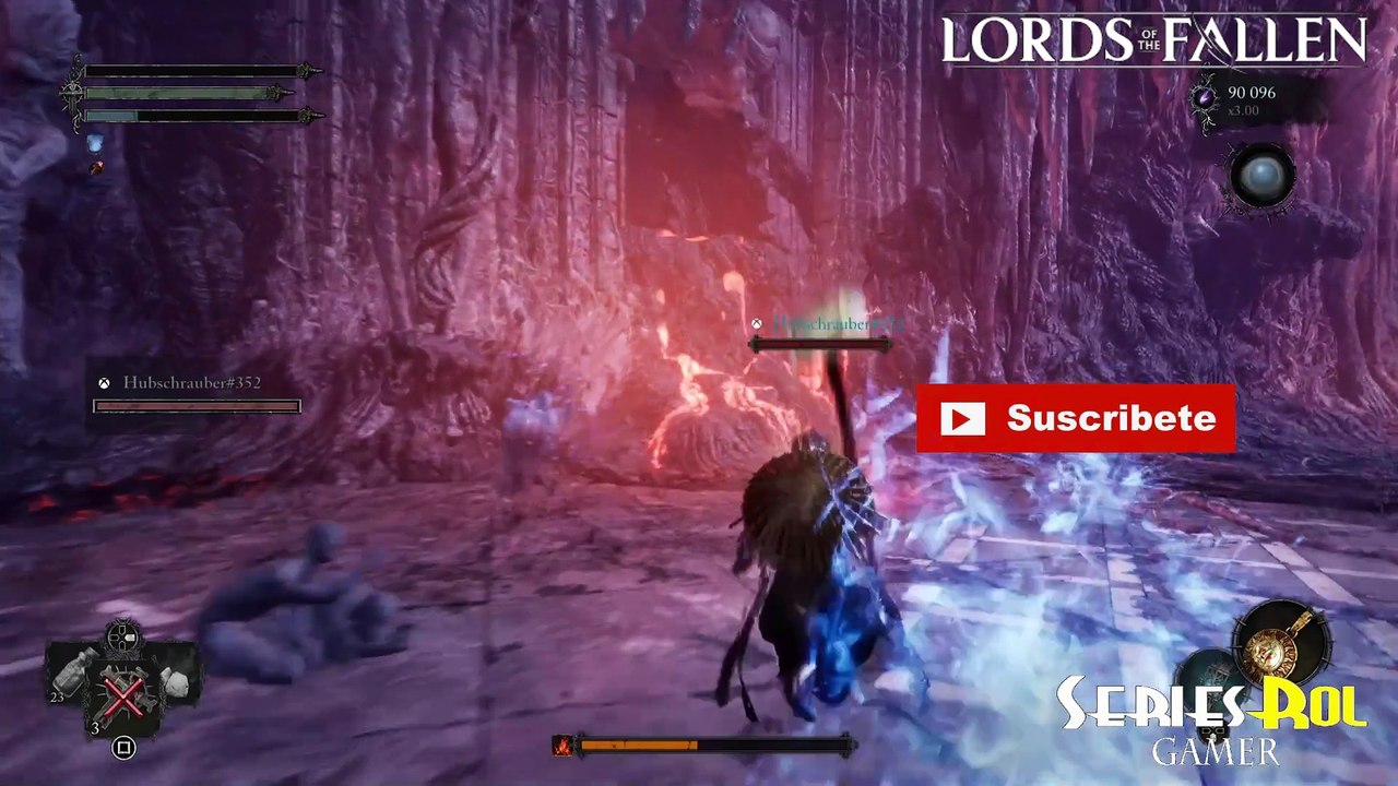 Lords of the Fallen-2023 - 17 Boss El Monarca Postergago y la Parca