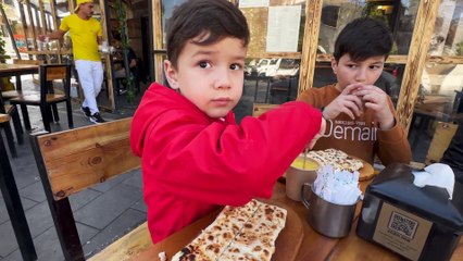 We tried the best pie restaurant in Amman