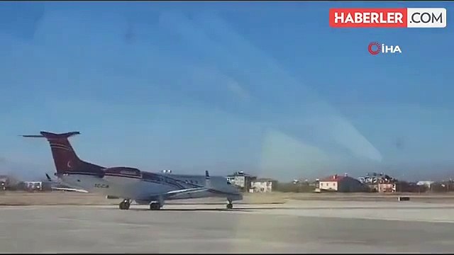 Kalp rahatsızlığı olan yenidoğan bebek için uçak ambulans havalandı