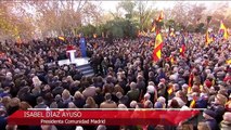 El PP cifra en casi 15.000 los asistentes a su protesta contra Sánchez