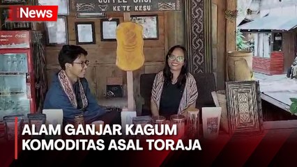 Momen Alam Ganjar Nikmati Keindahan Desa Ke'te Kesu Toraja