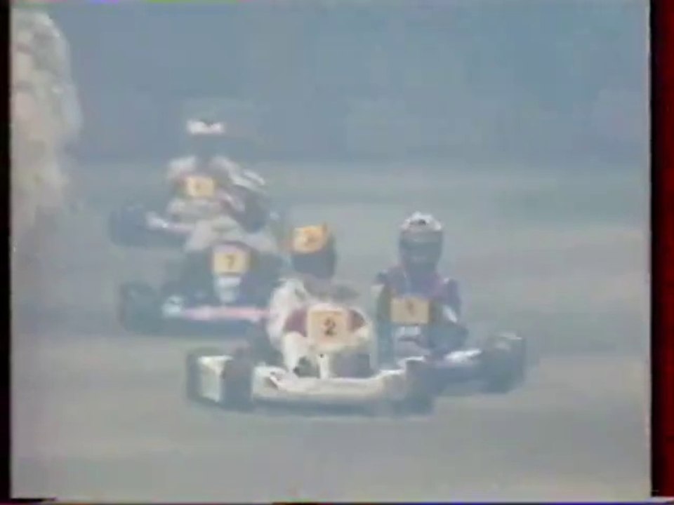 Elf Karting Masters 1993 Bercy Final Senna vs Prost Last Battle
