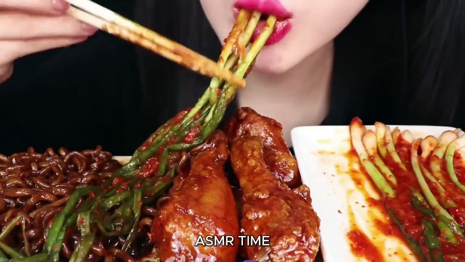 ⁣SPICY FOOD ASMR  | ASMR TIME | DELICIOUS