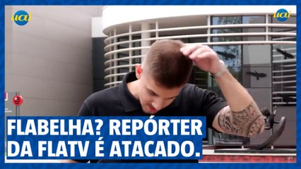 Repórter da FlaTv é atacado por abelhas