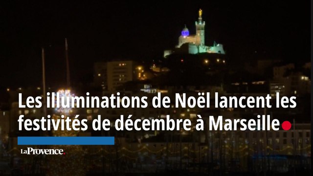 À Marseille, les illuminations de Noël font rayonner le mois de décembre
