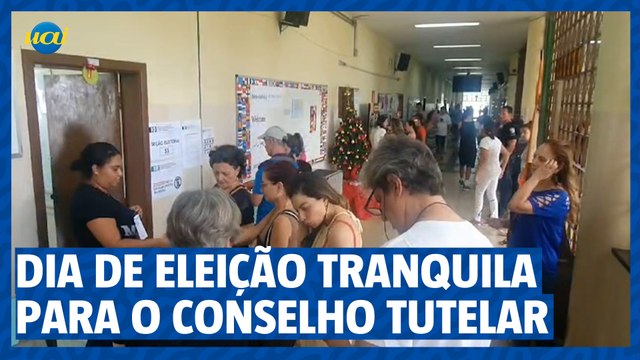 Até agora tudo tranquilo na eleição do Conselho Tutelar em BH