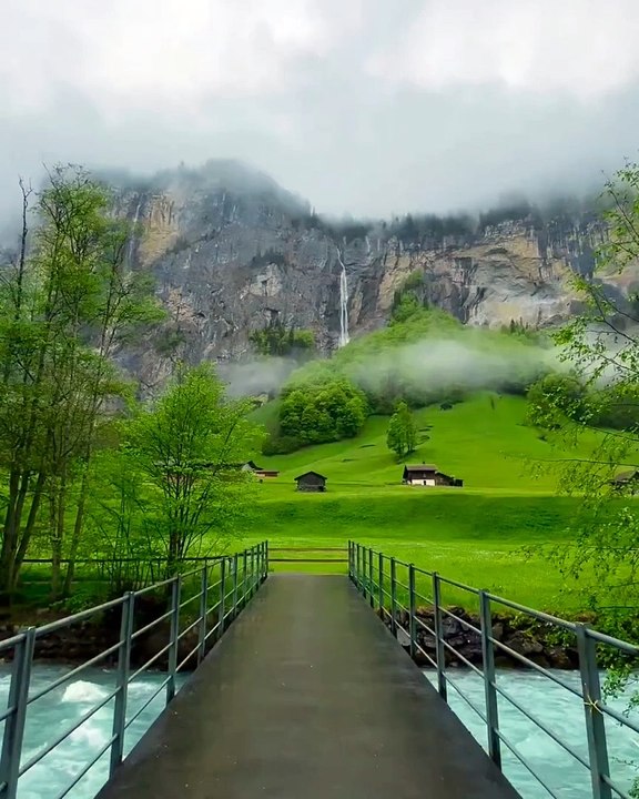 Switzerland view natural stock video.