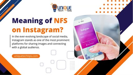 Understanding NFS on Instagram