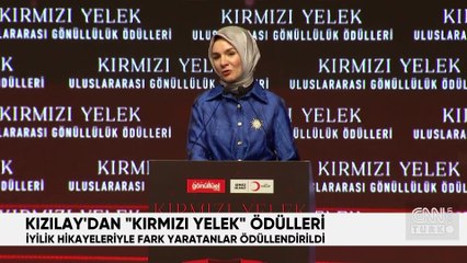 Kırmızı Yelek Uluslararası Gönüllülük Ödülleri sahiplerini buldu
