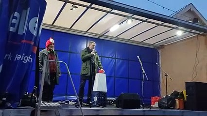 Caistor Christmas lights switch on 2023