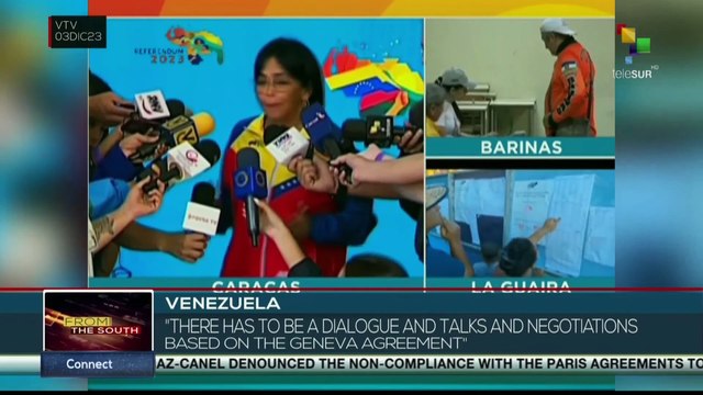 FTS 12:30 03-12: Venezuela: voting day in defense of the Essequibo moves forward