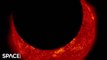Partial Solar Eclipse Only Seen In NASA Spacecraft