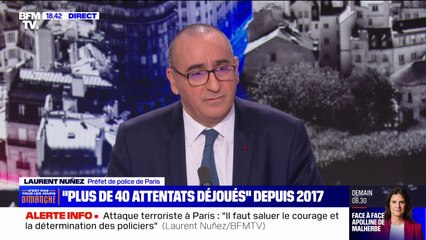 Lutte antiterroriste: "Les choses, depuis 2017, ont significativement évolué", affirme Laurent Nuñez