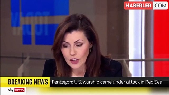 Kızıldeniz'de bir ABD savaş gemisi ve çok sayıda ticari gemi saldırıya uğradı
