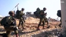 شاهد: الجيش الإسرائيلي ينشر لقطات مصورة لعملياته في قطاع غزة