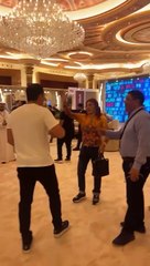 خلال مهرجان البحر الأحمر السينمائي: نبيلة عبيد تغازل ظافر العابدين