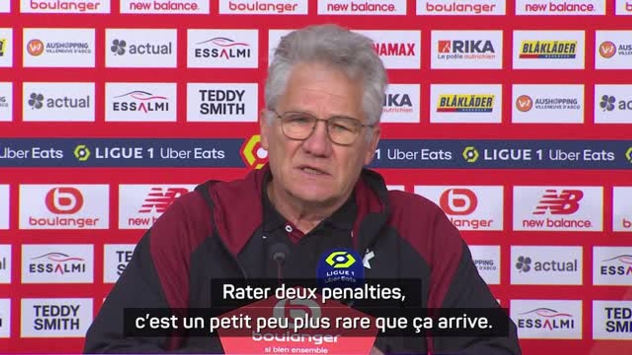 14e j. - László Bölöni : "Rater deux penalties, c'est rare"